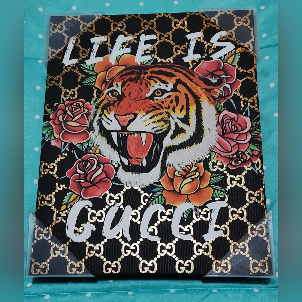 Life is Gucci Canvas